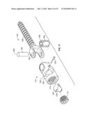 BONE ANCHOR FOR RECEIVING A ROD FOR STABILIZATION AND MOTION PRESERVATION SPINAL IMPLANTATION SYSTEM AND METHOD diagram and image