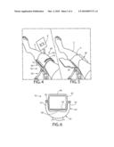 MOBILE APPARATUS FOR PROVIDING CRYOTHERAPY AND THERMOTHERAPY TO A REGION OF A KNEE BEING IN ELEVATED POSITION diagram and image