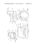 ARTHROPLASTIC IMPLANT WITH SHIELD FOR BASILAR JOINT AND RELATED METHODS diagram and image