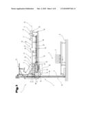 CONVEYING APPARATUS FOR DEPALLETIZING GOODS STACKED ON A GOODS SUPPORT diagram and image