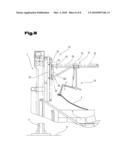 CONVEYING APPARATUS FOR DEPALLETIZING GOODS STACKED ON A GOODS SUPPORT diagram and image