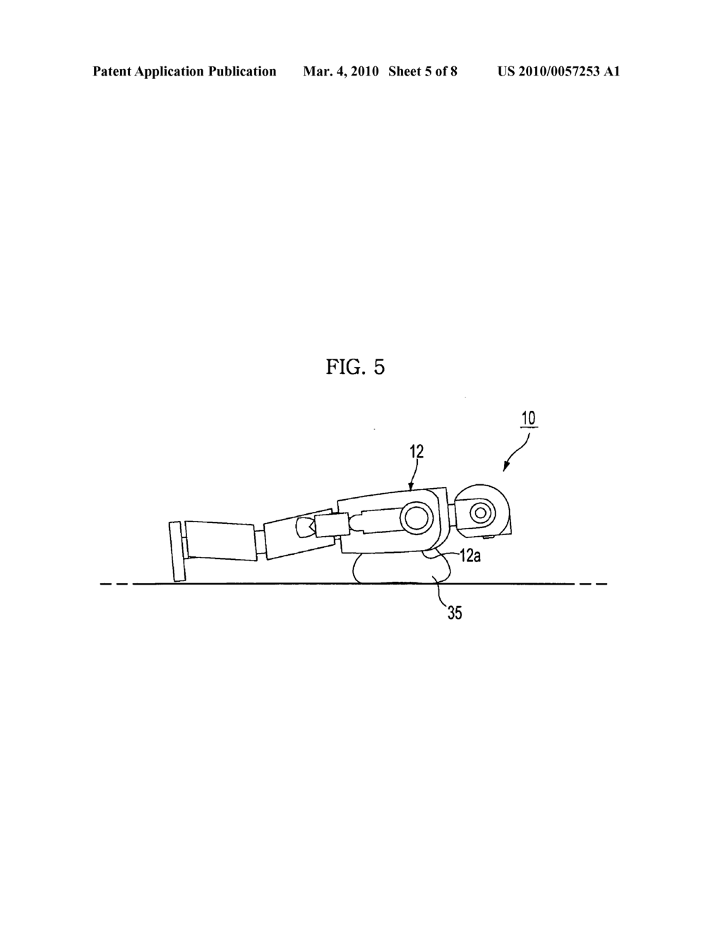 Robot and method of controlling safety thereof - diagram, schematic, and image 06