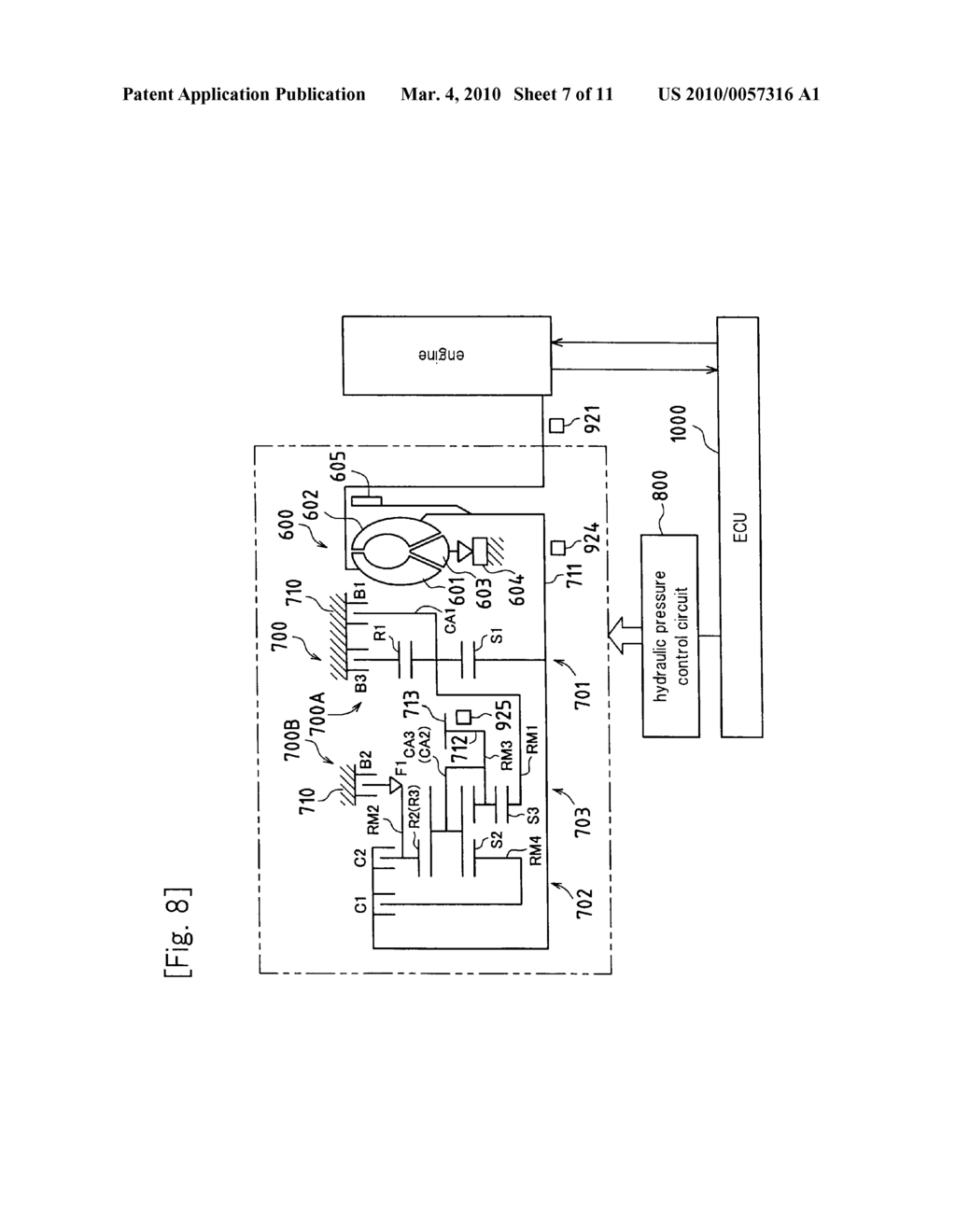 CONTROLLER FOR AUTOMATIC TRANSMISSION - diagram, schematic, and image 08