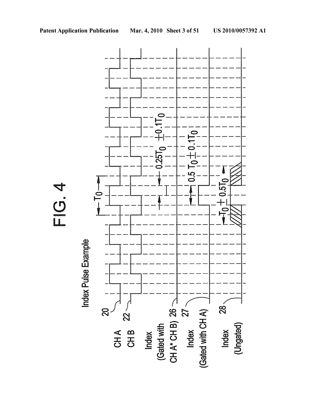 INDEXED OPTICAL ENCODER, METHOD FOR INDEXING AN OPTICAL ENCODER, AND METHOD FOR DYNAMICALLY ADJUSTING GAIN AND OFFSET IN AN OPTICAL ENCODER - diagram, schematic, and image 04