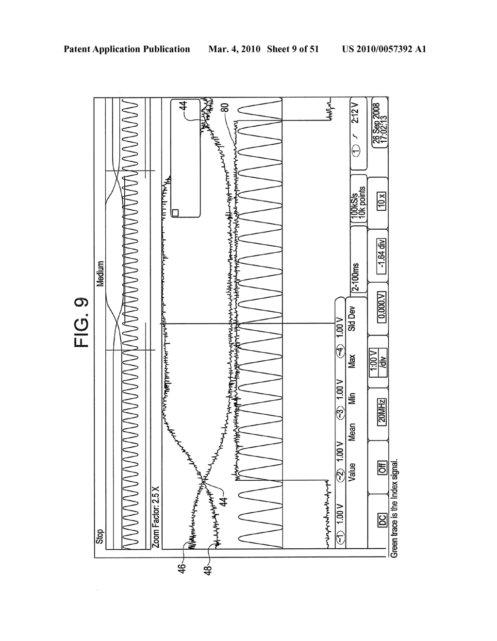 INDEXED OPTICAL ENCODER, METHOD FOR INDEXING AN OPTICAL ENCODER, AND METHOD FOR DYNAMICALLY ADJUSTING GAIN AND OFFSET IN AN OPTICAL ENCODER - diagram, schematic, and image 10