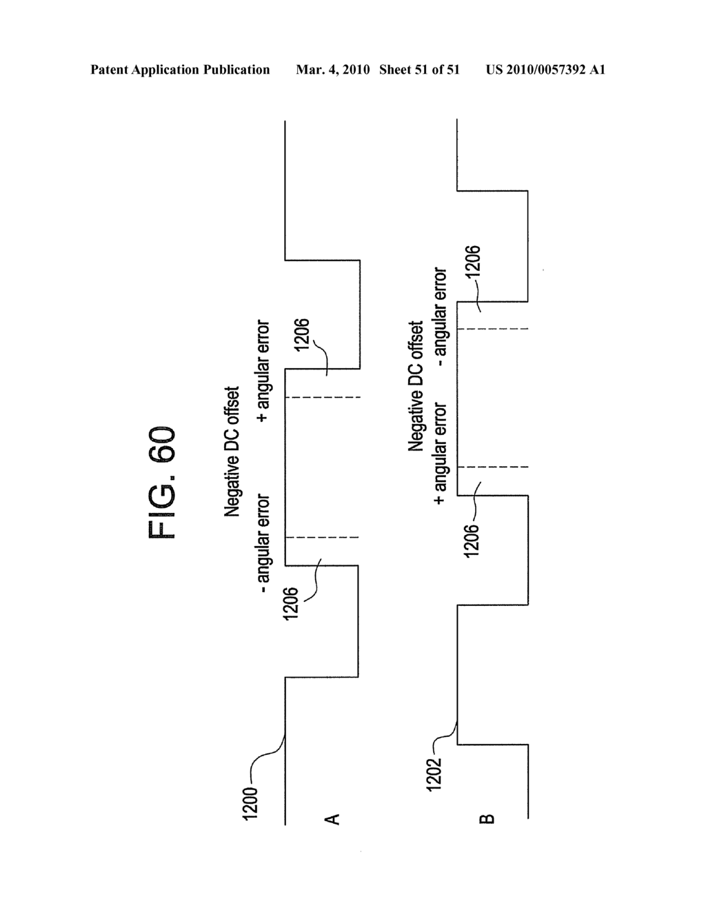 INDEXED OPTICAL ENCODER, METHOD FOR INDEXING AN OPTICAL ENCODER, AND METHOD FOR DYNAMICALLY ADJUSTING GAIN AND OFFSET IN AN OPTICAL ENCODER - diagram, schematic, and image 52