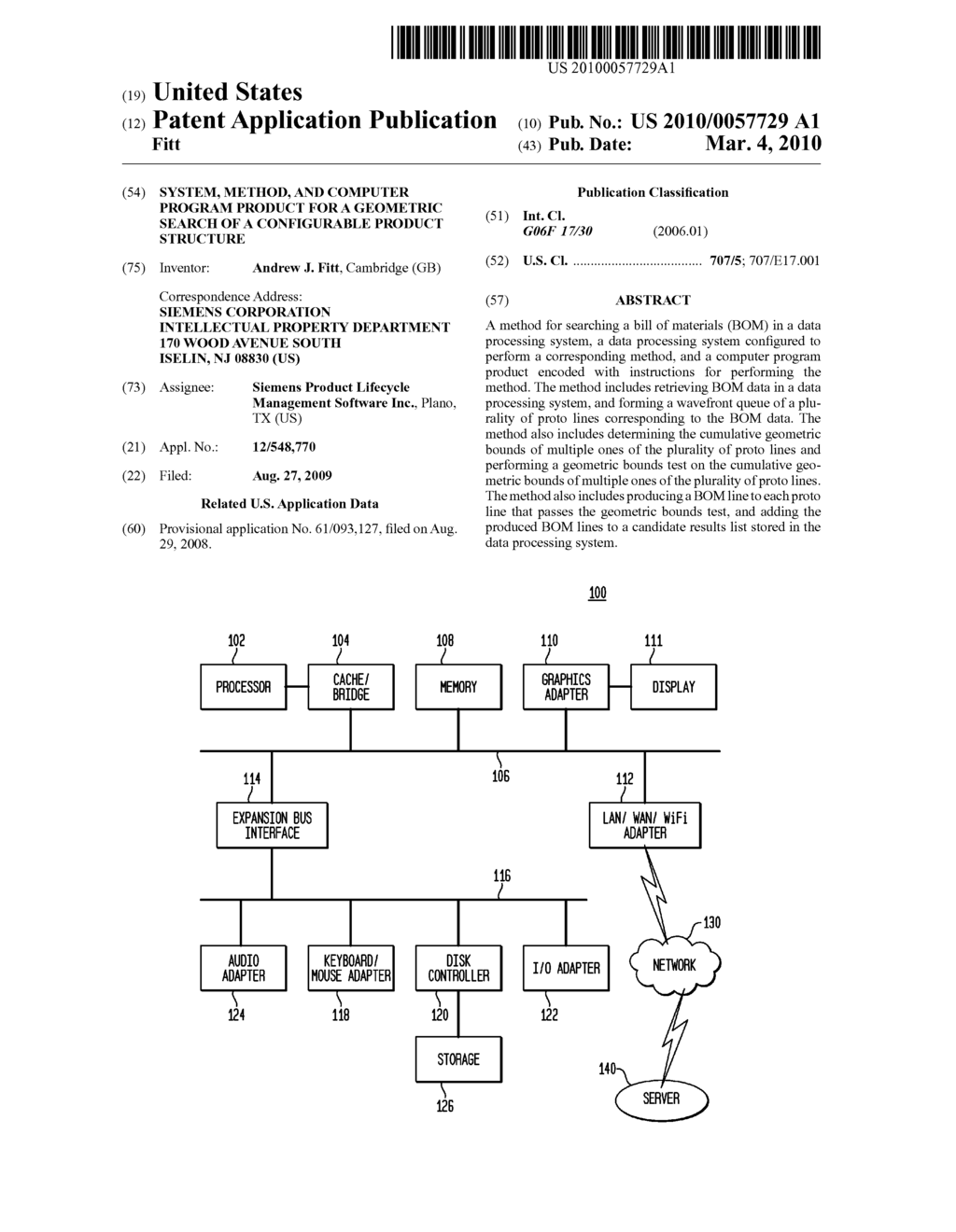 System, Method, and Computer Program Product for a Geometric Search of a Configurable Product Structure - diagram, schematic, and image 01