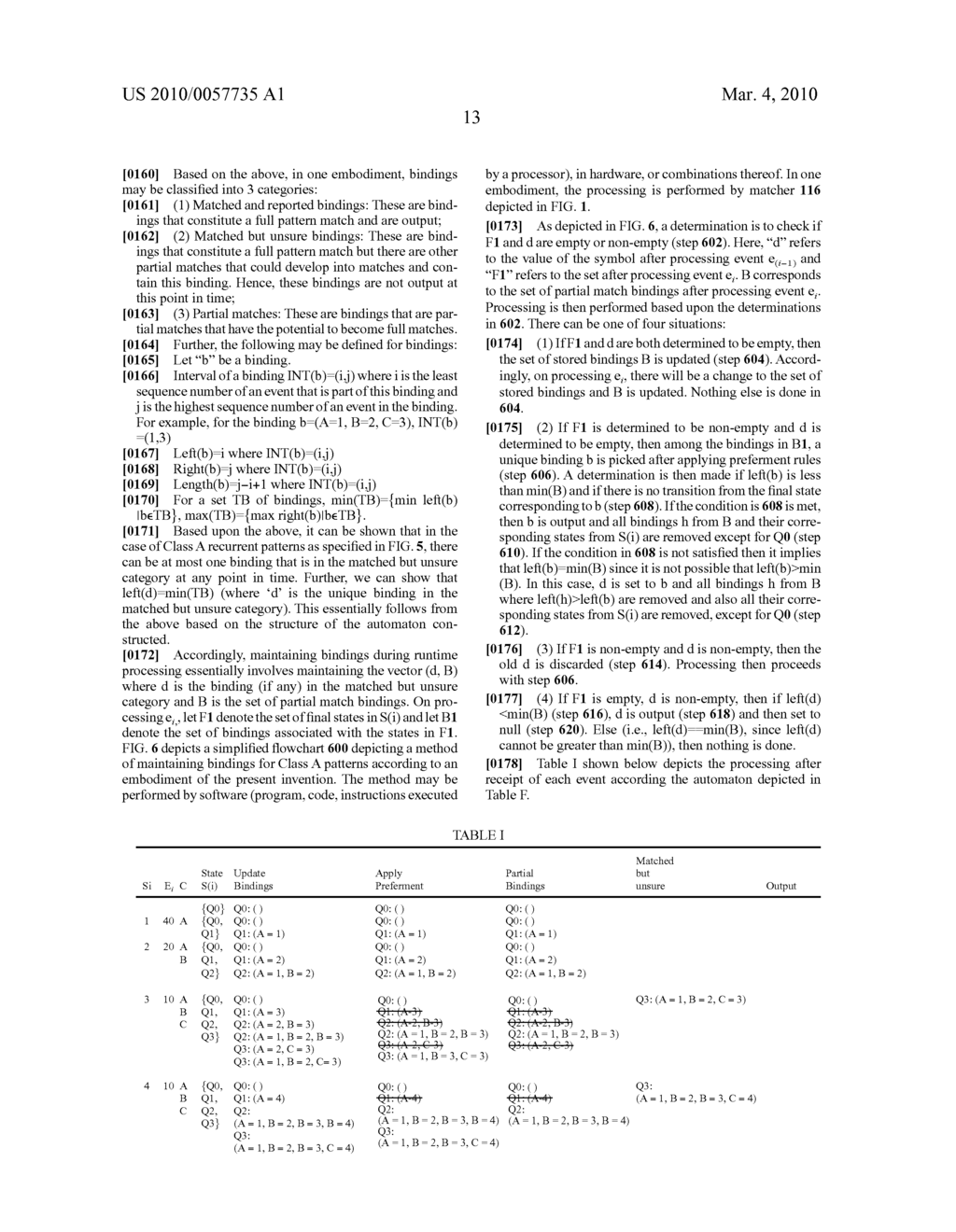 FRAMEWORK FOR SUPPORTING REGULAR EXPRESSION-BASED PATTERN MATCHING IN DATA STREAMS - diagram, schematic, and image 32