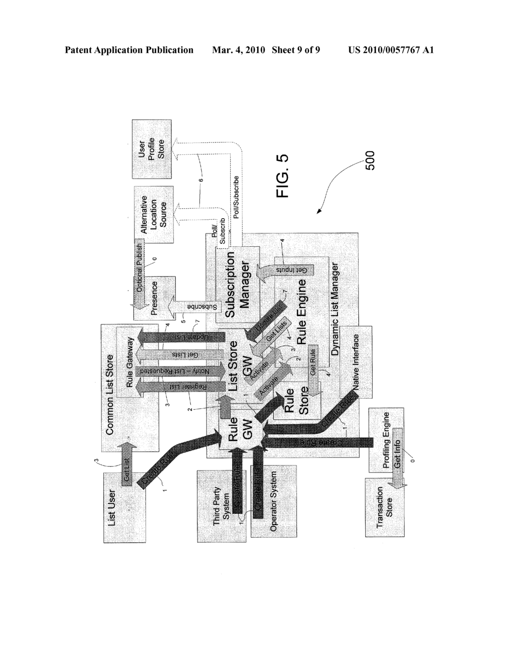 SYSTEM AND METHOD FOR DYNAMICALLY CREATING AND/OR UPDATING SUBSCRIBER COMMUNICATIONS LISTS - diagram, schematic, and image 10