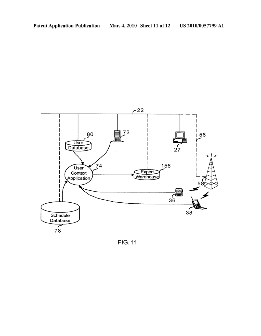 METHODS AND SYSTEM FOR PROVIDING CONTEXT SENSITIVE INFORMATION - diagram, schematic, and image 12