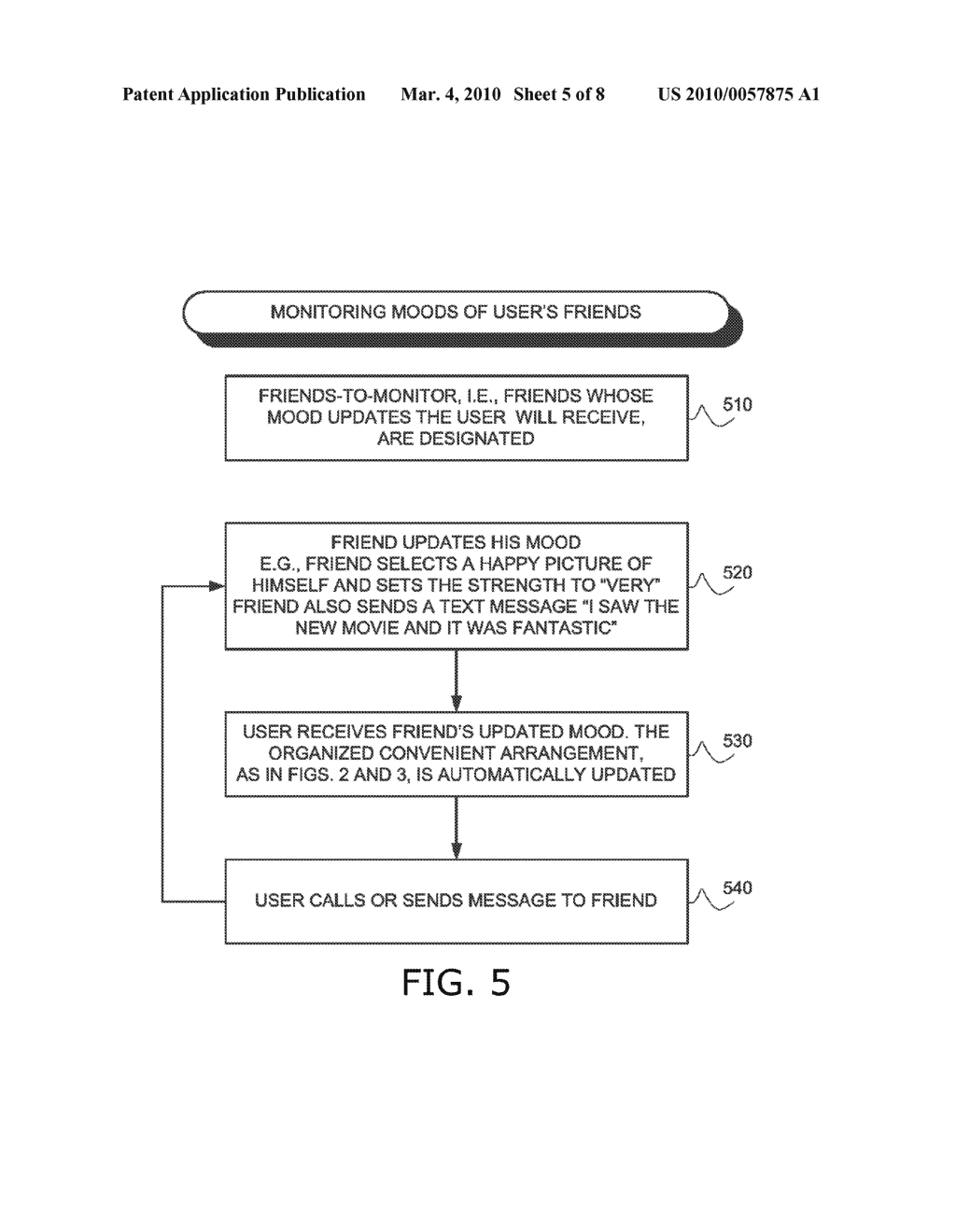 MOOD-BASED MESSAGING - diagram, schematic, and image 06