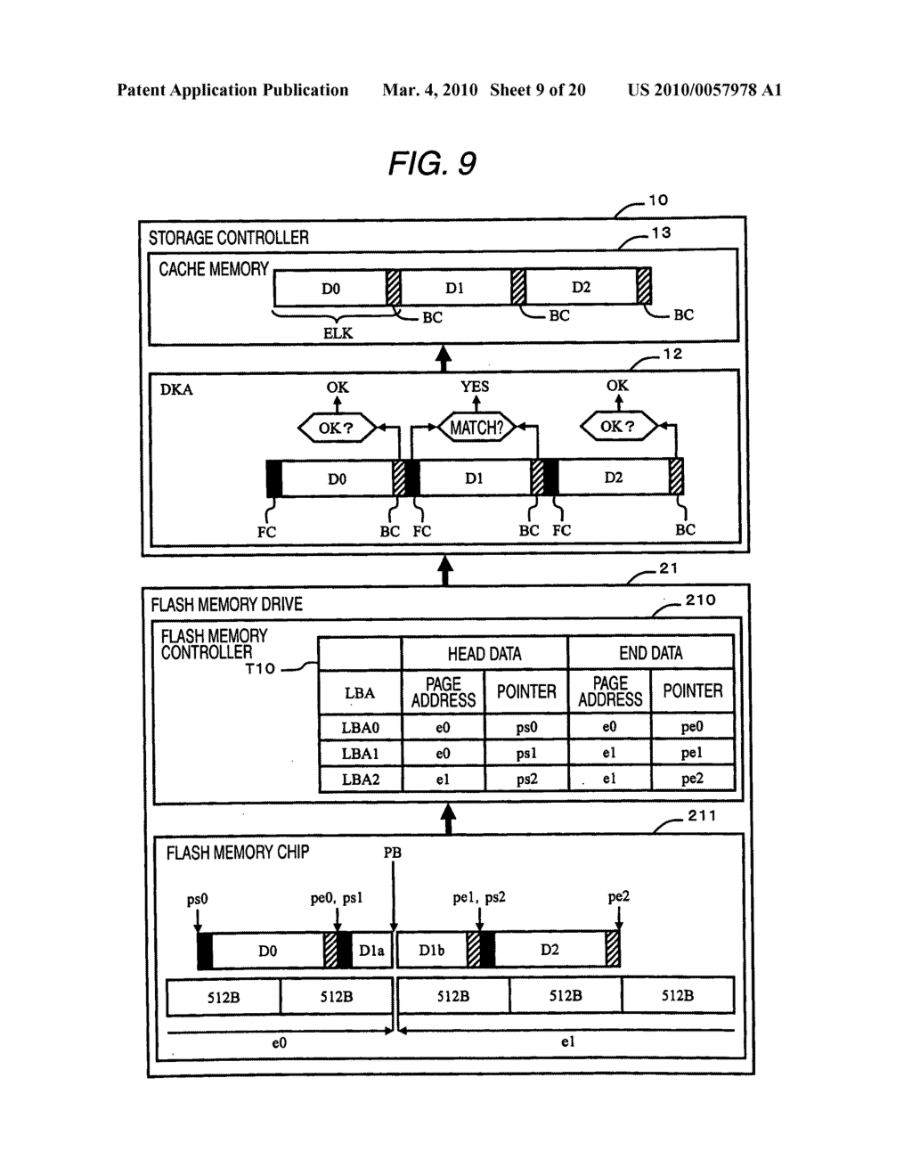 Storage system and data guarantee method - diagram, schematic, and image 10