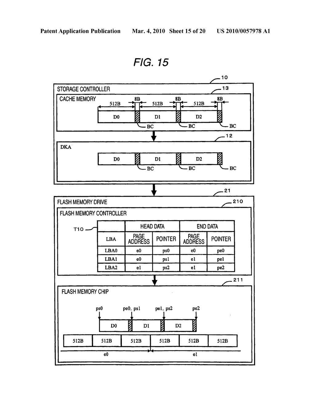 Storage system and data guarantee method - diagram, schematic, and image 16