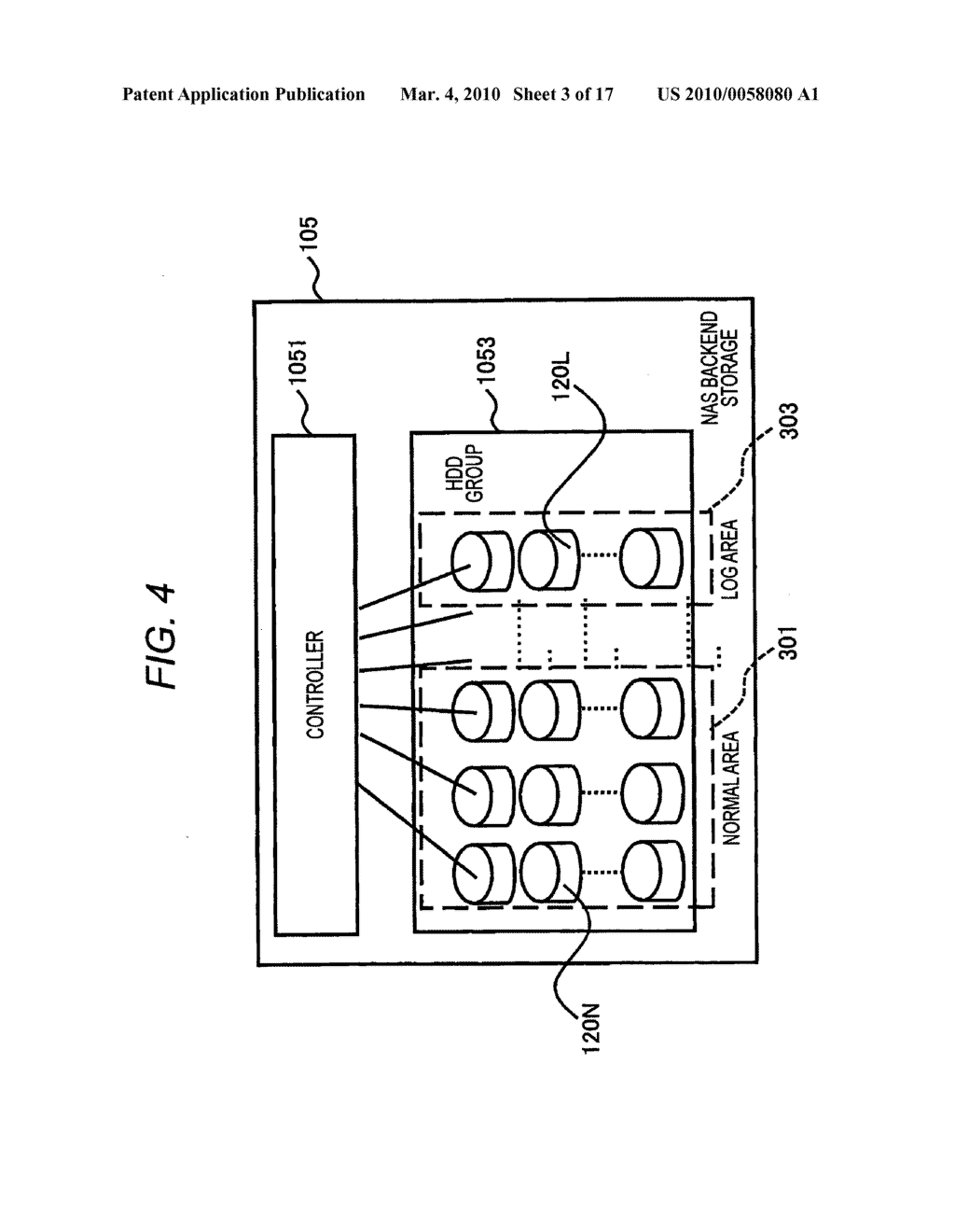 Storage system including energy saving function - diagram, schematic, and image 04