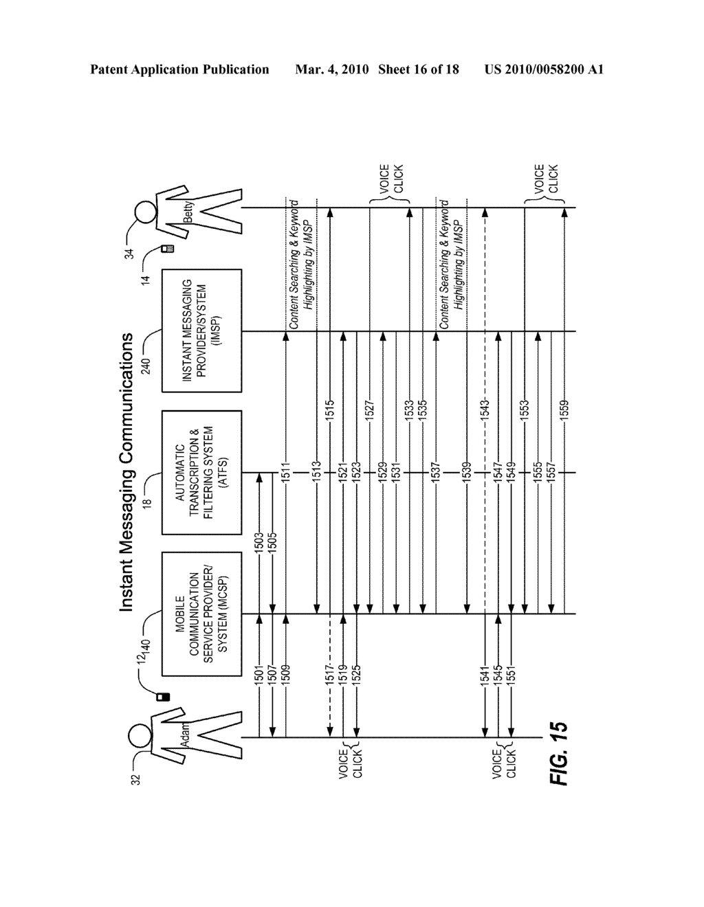 FACILITATING PRESENTATION BY MOBILE DEVICE OF ADDITIONAL CONTENT FOR A WORD OR PHRASE UPON UTTERANCE THEREOF - diagram, schematic, and image 17