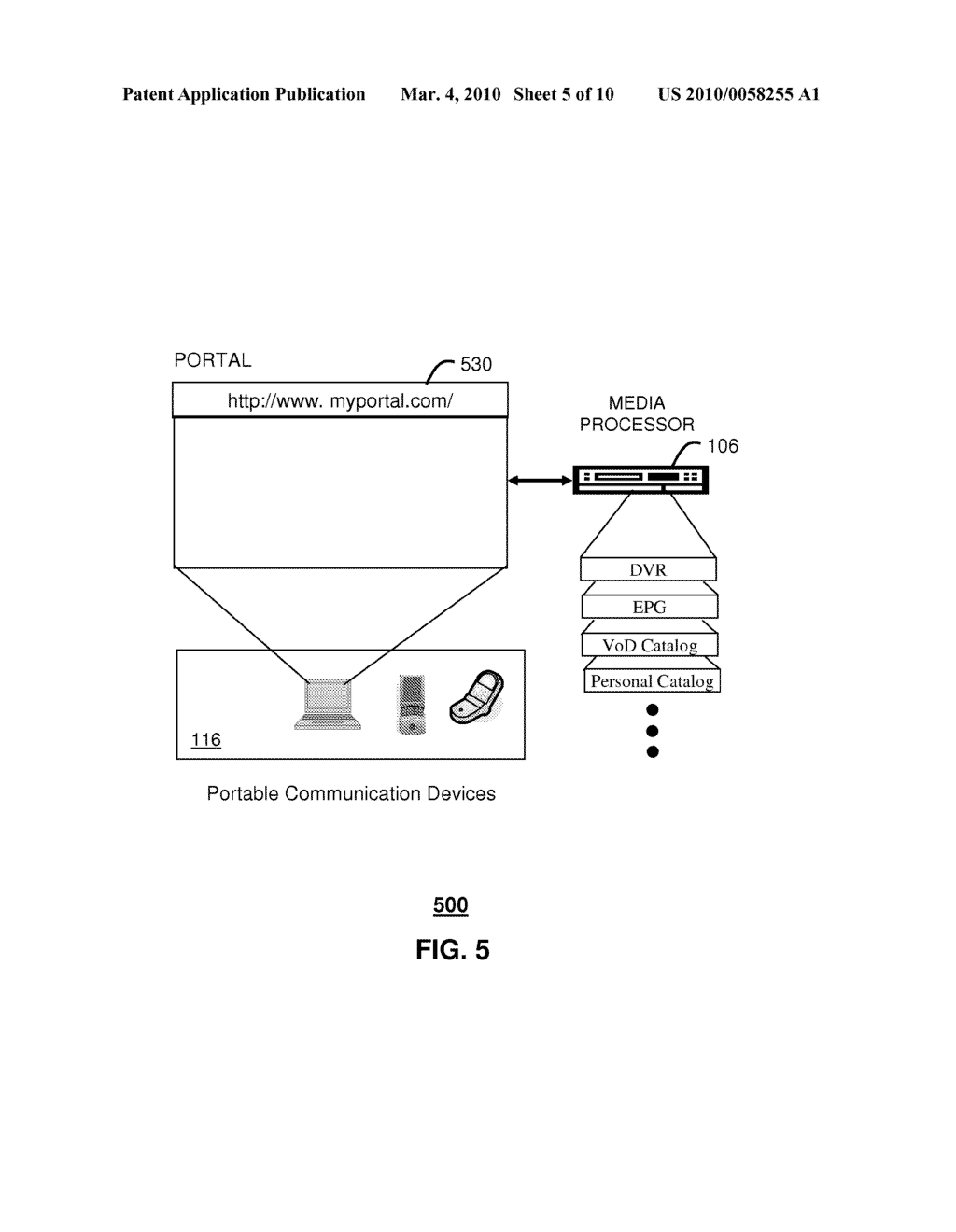 METHOD AND APPARATUS FOR CREATING WEBPAGES IN A MEDIA COMMUNICATION SYSTEM - diagram, schematic, and image 06
