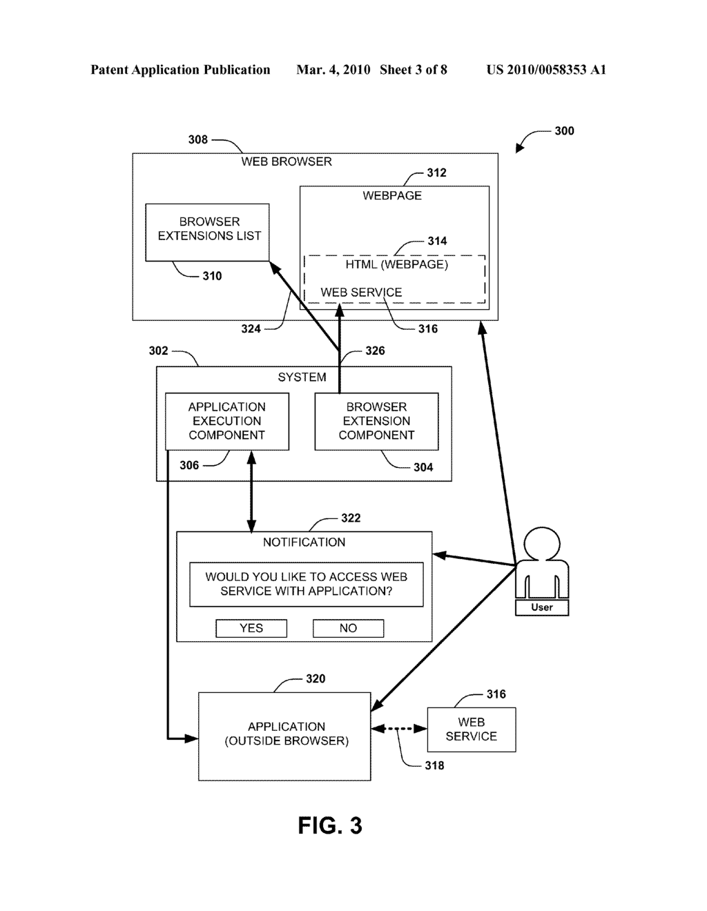 EXPOSURE OF REMOTELY INVOKABLE METHOD THROUGH A WEBPAGE TO AN APPLICATION OUTSIDE WEB BROWSER - diagram, schematic, and image 04