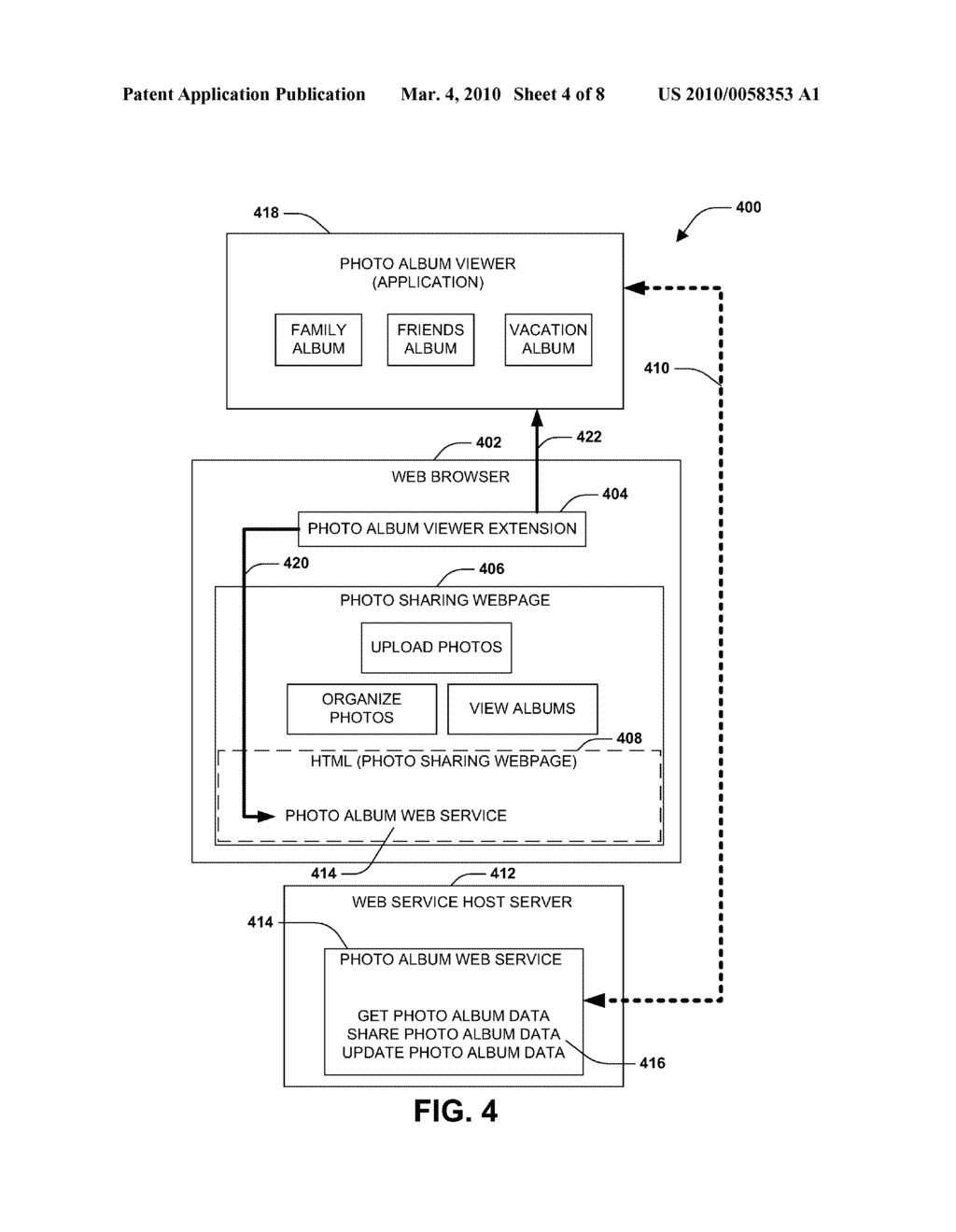 EXPOSURE OF REMOTELY INVOKABLE METHOD THROUGH A WEBPAGE TO AN APPLICATION OUTSIDE WEB BROWSER - diagram, schematic, and image 05