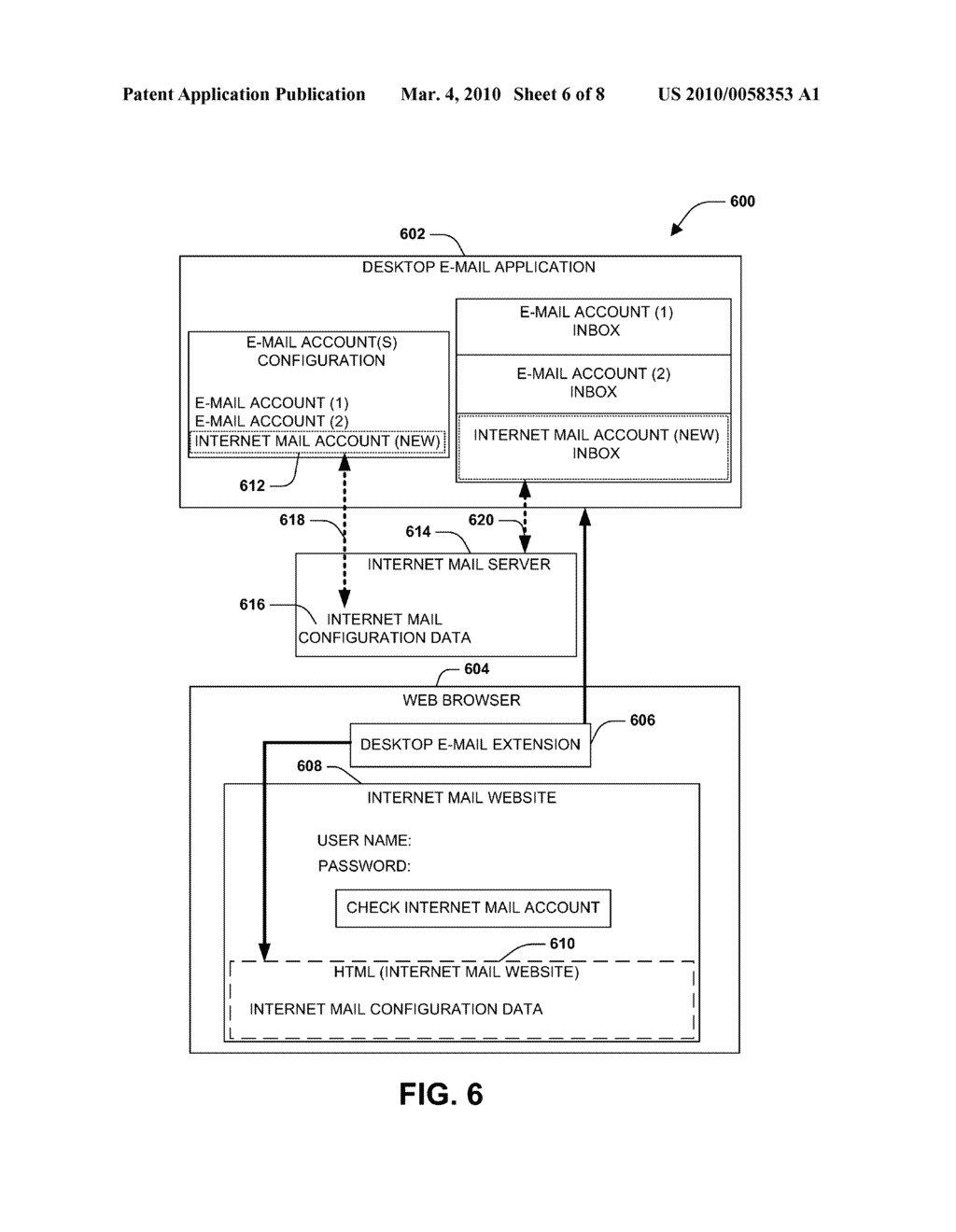 EXPOSURE OF REMOTELY INVOKABLE METHOD THROUGH A WEBPAGE TO AN APPLICATION OUTSIDE WEB BROWSER - diagram, schematic, and image 07