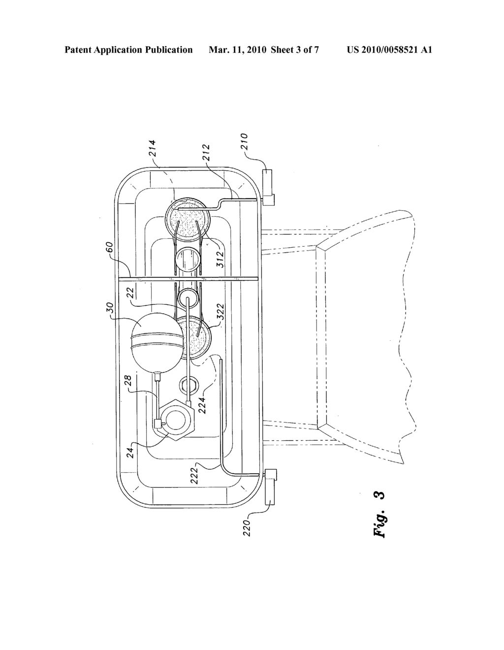 Dual toilet tank system - diagram, schematic, and image 04