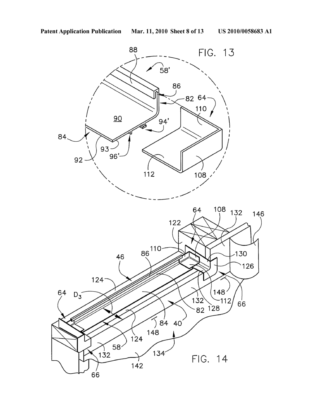 Adjustable sill pan assembly and system - diagram, schematic, and image 09