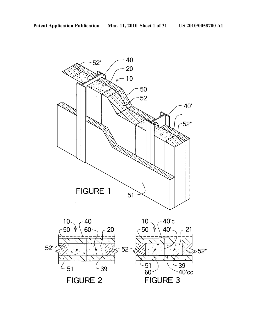 Building construction using structural insulating core - diagram, schematic, and image 02