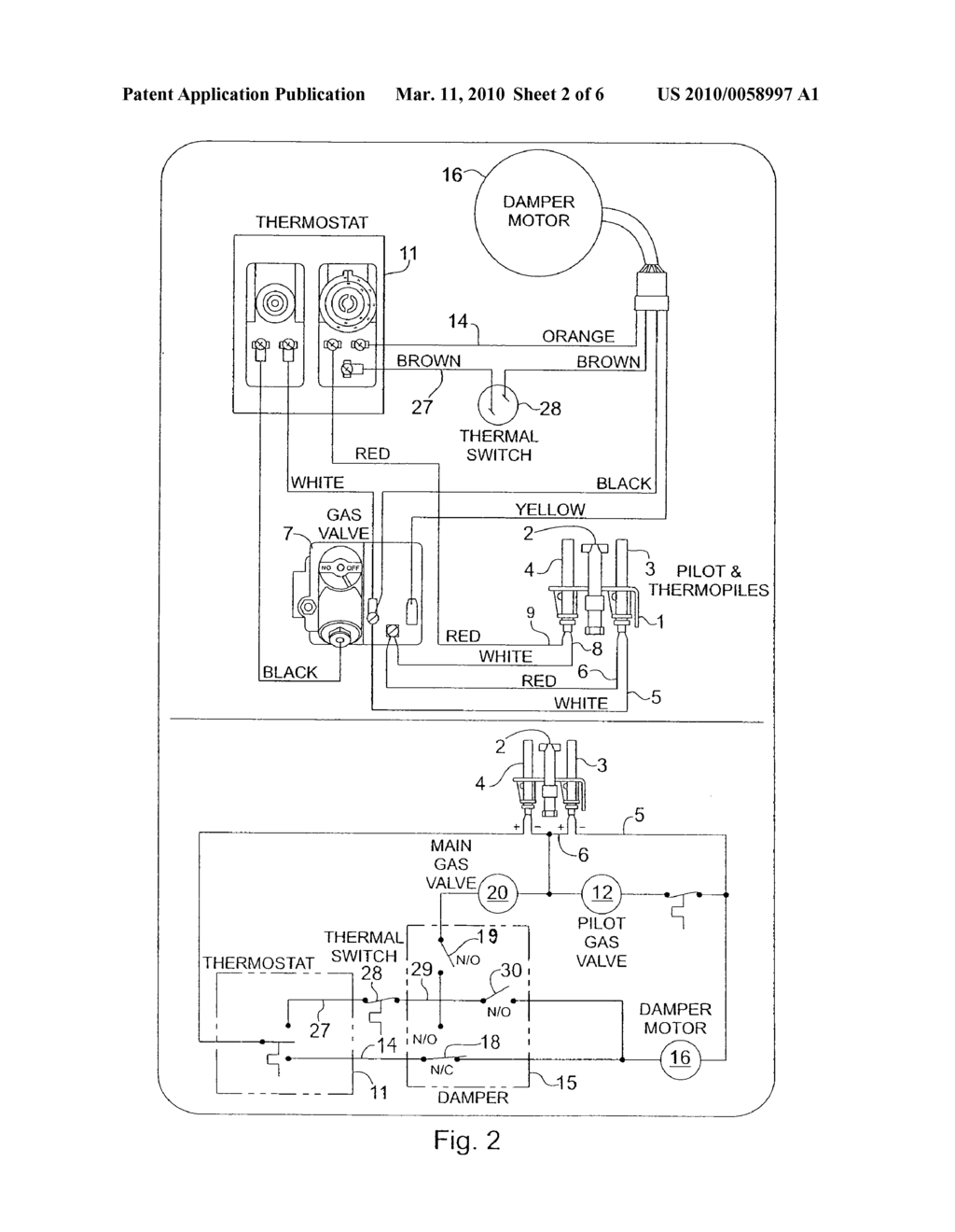 THERMAL SWITCH FOR ENERGY SUSTAINING WATER HEATER - diagram, schematic, and image 03