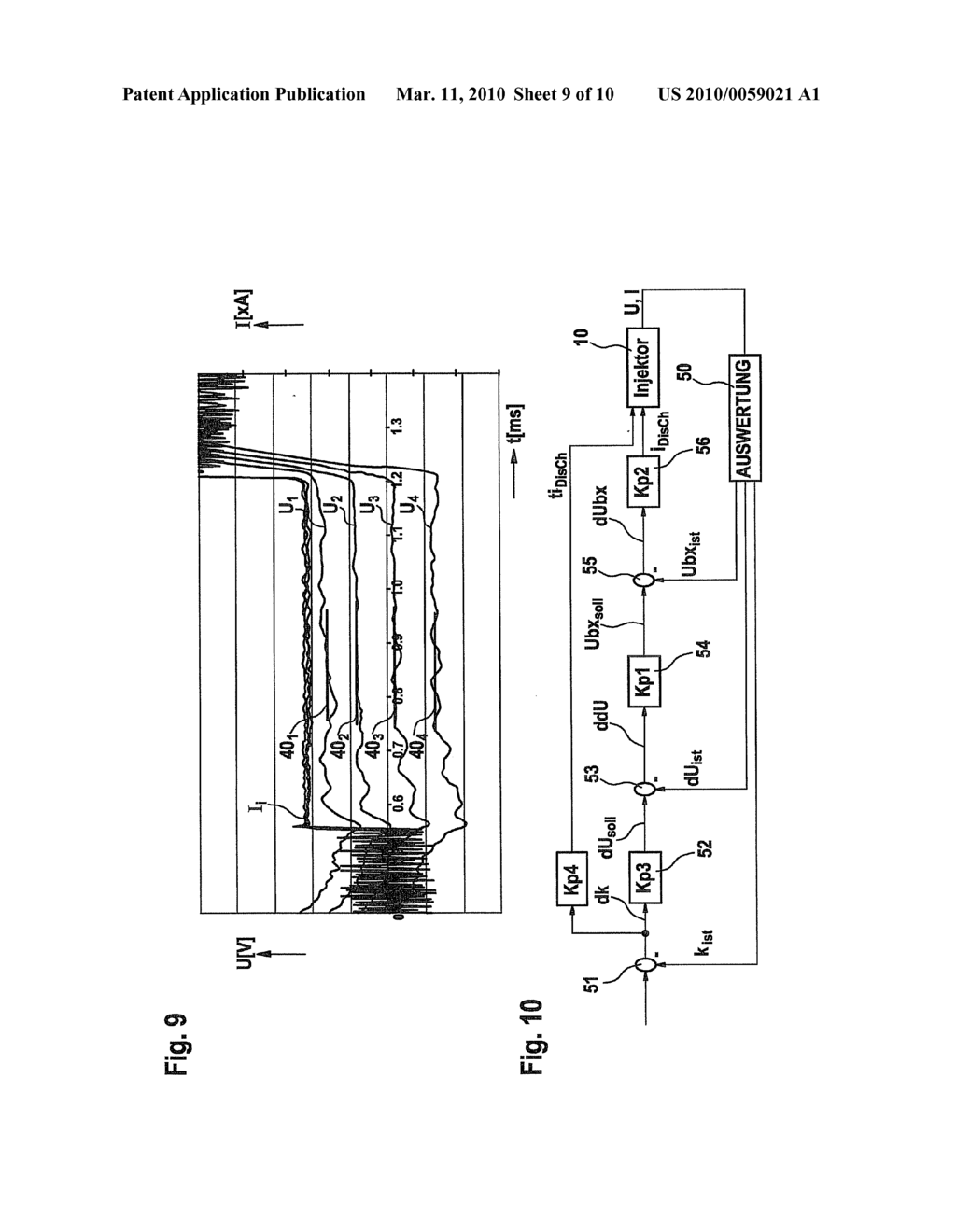 FUEL INJECTION SYSTEM AND METHOD FOR ASCERTAINING A NEEDLE STROKE STOP IN A FUEL INJECTOR - diagram, schematic, and image 10