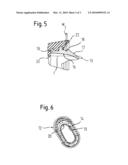 PROTECTIVE SLEEVE TO BE ARRANGED BETWEEN TWO ASSEMBLY ELEMENTS FOR PASSING THROUGH CABLES/LINES OR THE LIKE IN PROTECTIVE FASHION AND METHOD FOR ITS PRODUCTION diagram and image