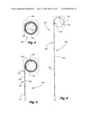 RETRACTABLE SHADE WITH COLLAPSIBLE VANES diagram and image