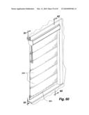 RETRACTABLE SHADE WITH COLLAPSIBLE VANES diagram and image