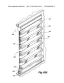 RETRACTABLE SHADE WITH COLLAPSIBLE VANES diagram and image