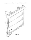 RETRACTABLE SHADE WITH COLLAPSIBLE VANES diagram and image