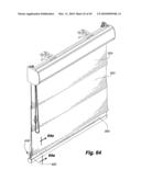 RETRACTABLE SHADE WITH COLLAPSIBLE VANES diagram and image