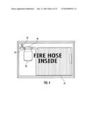 Process and device for fire prevention and extinguishing diagram and image