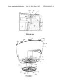 FLOATING DISPENSER FOR DISPENSING A SOLID DISSOLVABLE CHEMICAL INTO AMBIENT WATER diagram and image