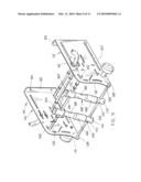 Motorcycle accessory rack diagram and image