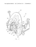 Motorcycle accessory rack diagram and image