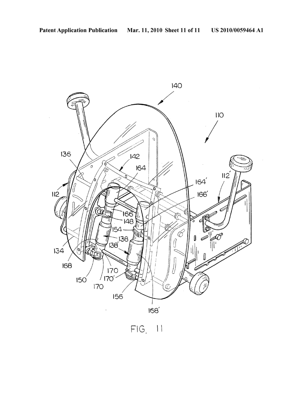 Motorcycle accessory rack - diagram, schematic, and image 12