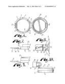 Latch mechanism for a closure for a container diagram and image