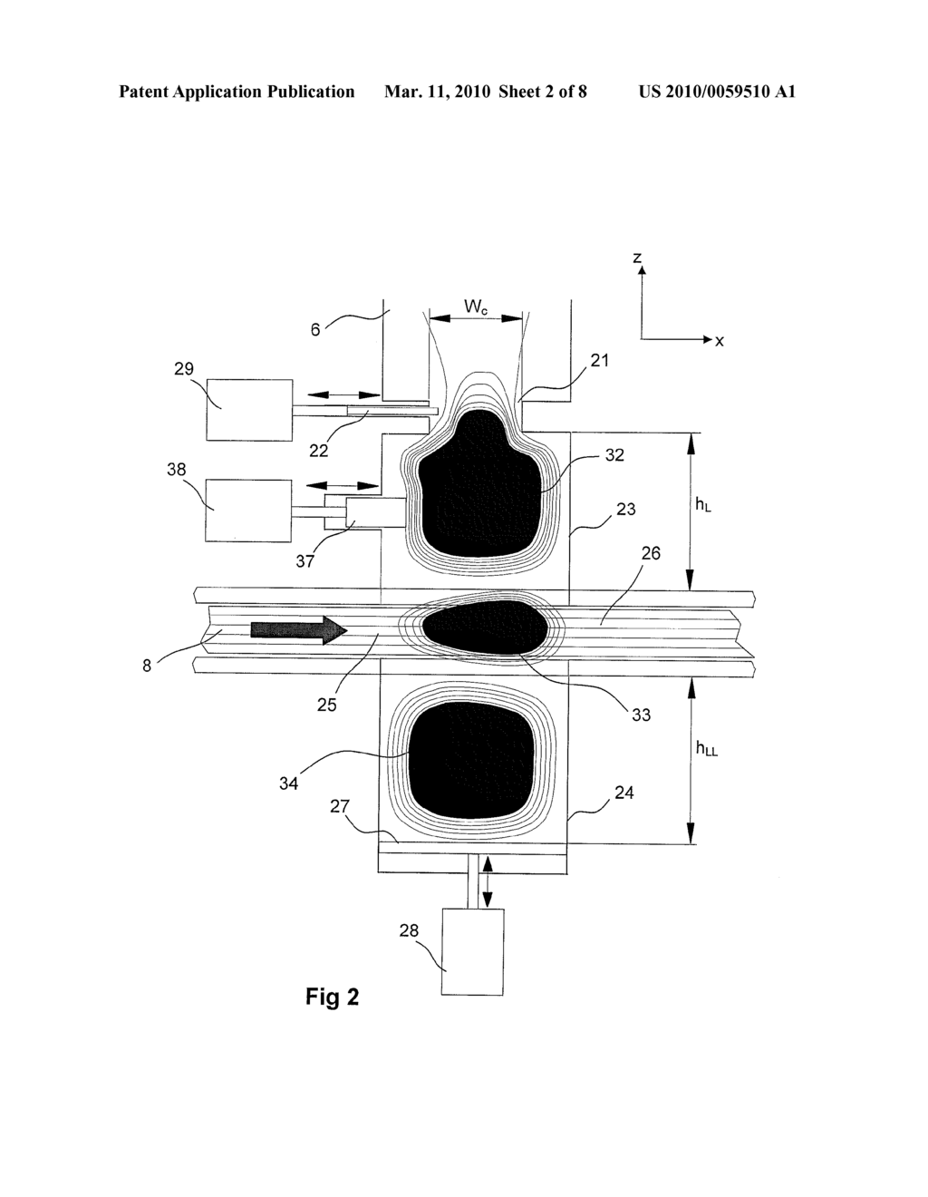 APPARATUS FOR MICROWAVE HEATING OF PLANAR PRODUCTS - diagram, schematic, and image 03