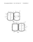 Paper currency container and dispenser diagram and image