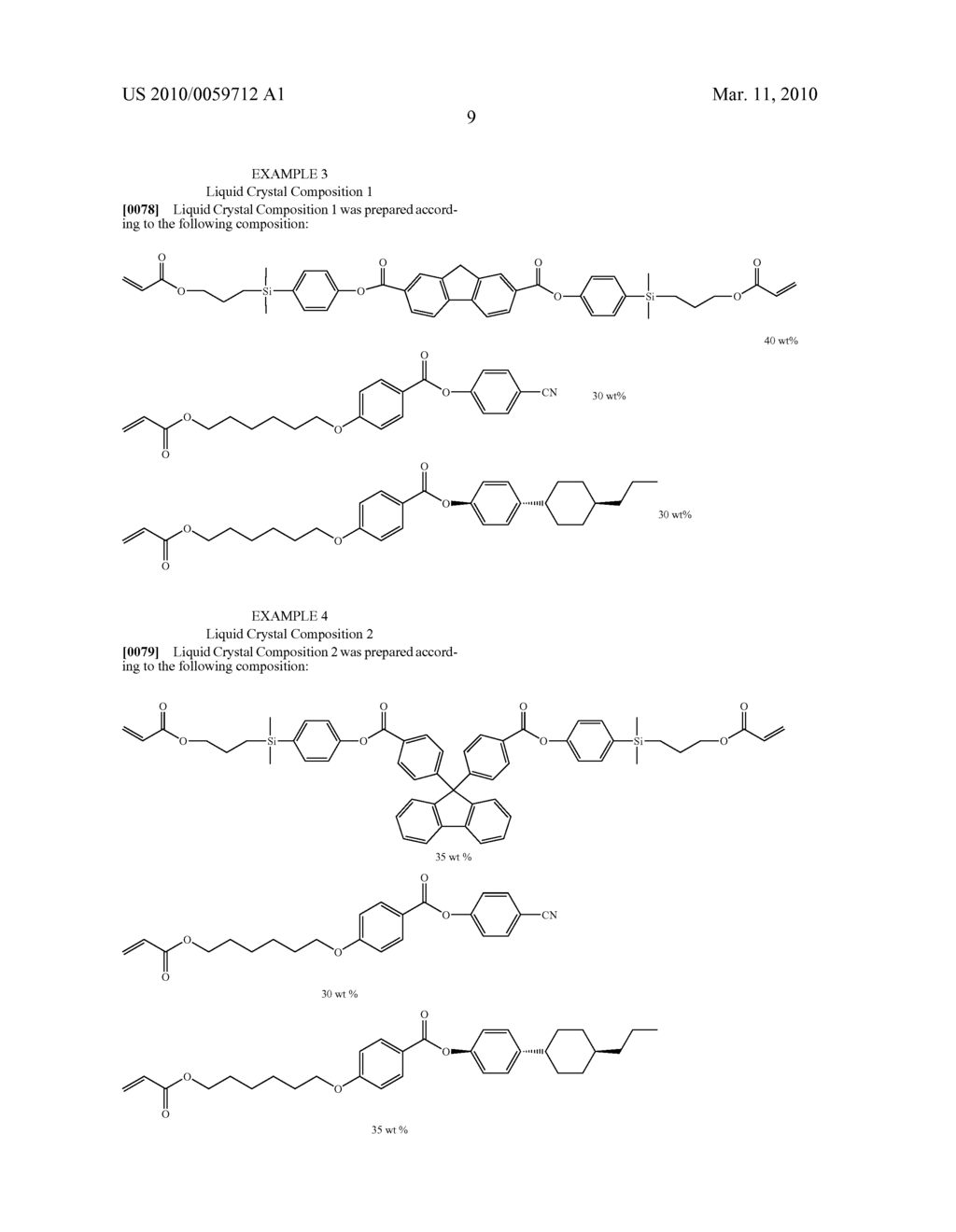 FLUORENE DERIVATIVE, LIQUID CRYSTAL COMPOSITION COMPRISING THE SAME, AND OPTICAL FILM USING THE SAME LIQUID CRYSTAL COMPOSITION - diagram, schematic, and image 11