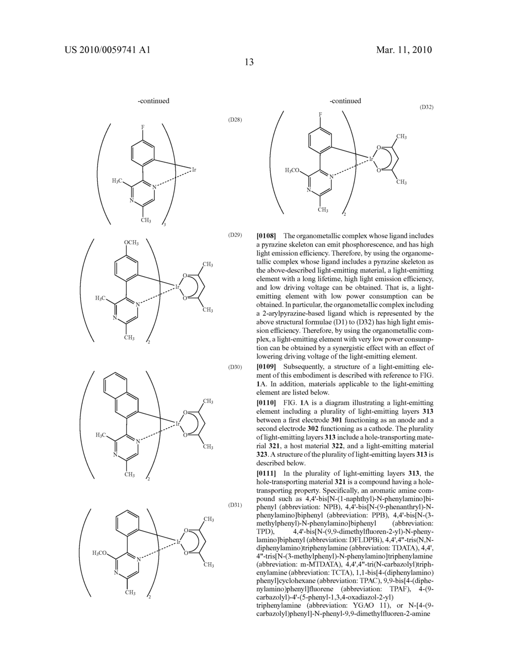 Light-Emitting Element, Light-Emitting Device, and Electronic Device - diagram, schematic, and image 42