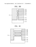 Semiconductor device having bar type active pattern diagram and image