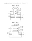 Semiconductor device having bar type active pattern diagram and image