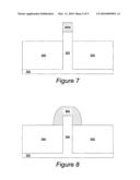 Isolated tri-gate transistor fabricated on bulk substrate diagram and image