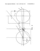 Bicycle suspension system employing highly predictable pedalling characteristics diagram and image