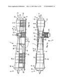 WIND POWER INSTALLATION, GENERATOR FOR GENERATION OF ELECTRICAL POWER FROM AMBIENT AIR, AND METHOD FOR GENERATION OF ELECTRICAL POWER FROM AMBIENT AIR IN MOTIION diagram and image