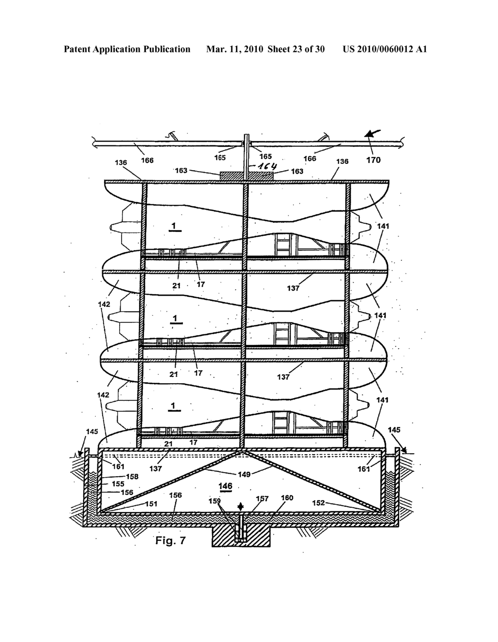 WIND POWER INSTALLATION, GENERATOR FOR GENERATION OF ELECTRICAL POWER FROM AMBIENT AIR, AND METHOD FOR GENERATION OF ELECTRICAL POWER FROM AMBIENT AIR IN MOTIION - diagram, schematic, and image 24